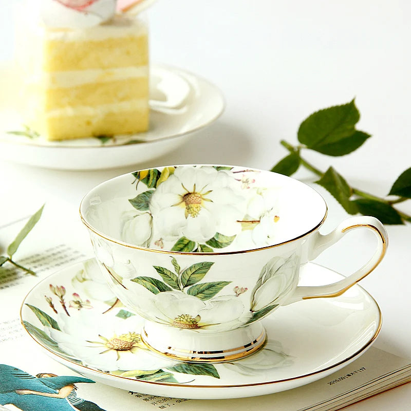 Daisy Fine Tea Cup Set 
