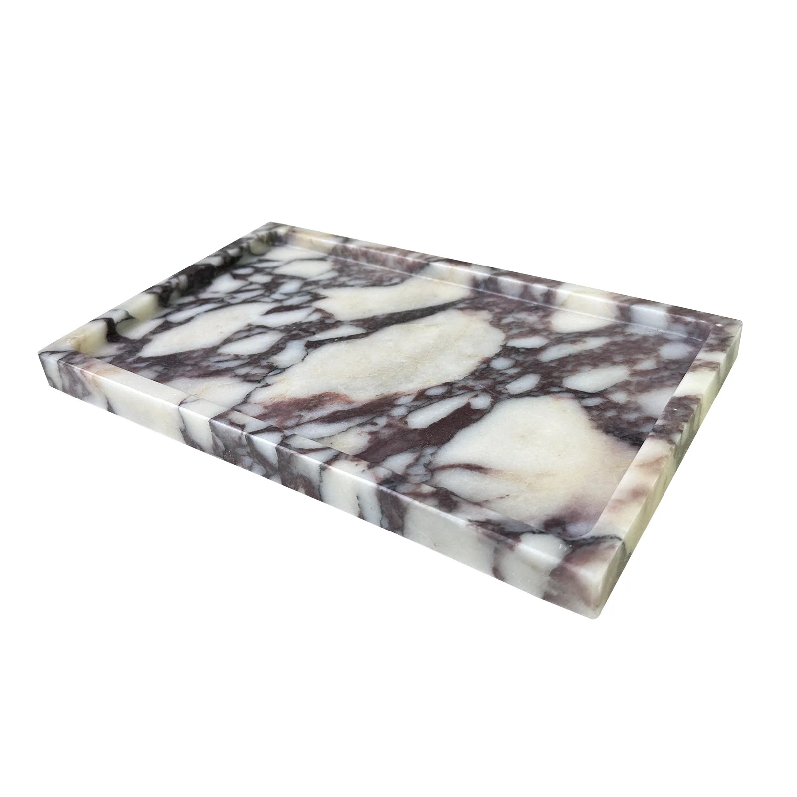 NATASHA Natural Marble Tray 