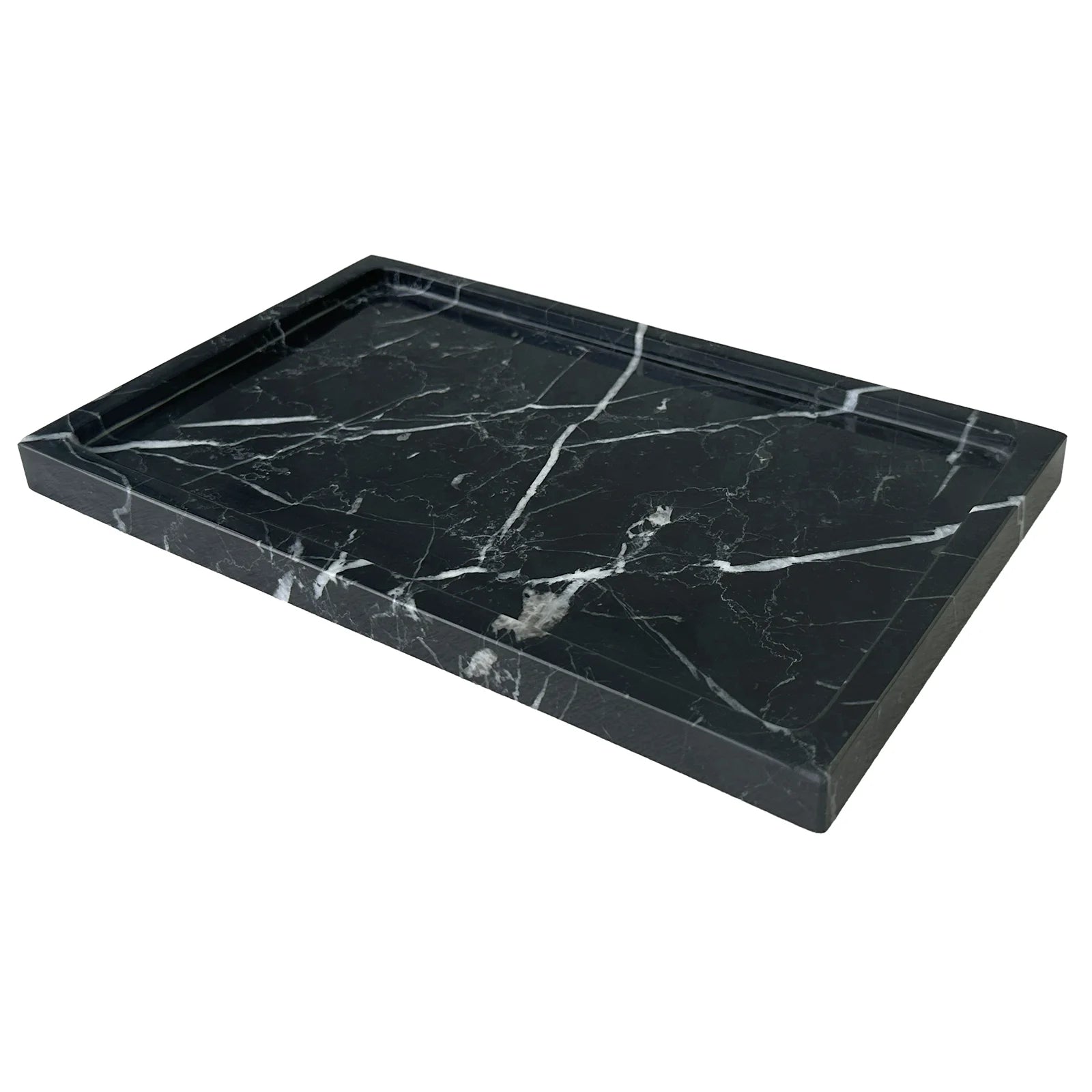 NATASHA Natural Marble Tray 