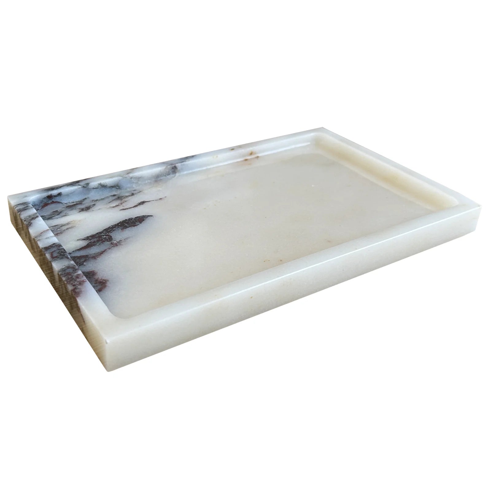 NATASHA Natural Marble Tray 